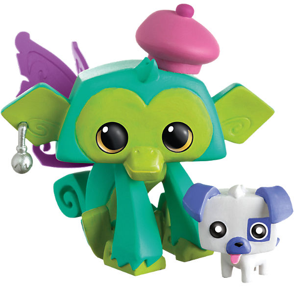(AV Aug) Animal Jam-Affe mit Accessoires