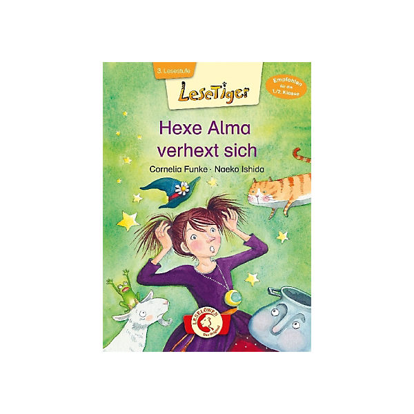 Lesetiger: Hexe Alma verhext sich, 1./2. Klasse
