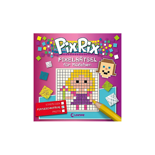 Pix Rix: Pixelrätsel für Mädchen (Fortgeschrittene)