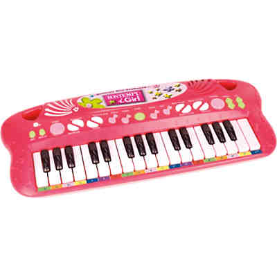 Elektronik- Keyboard mit 32 Tasten, pink