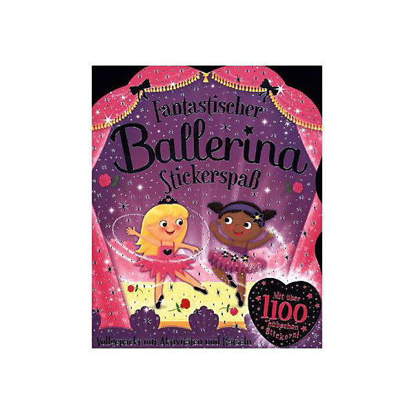 Fantastischer Ballerina Stickerspaß