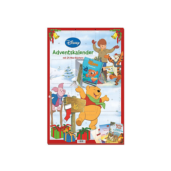 Disney Adventskalender, 24 Mini-Bücher