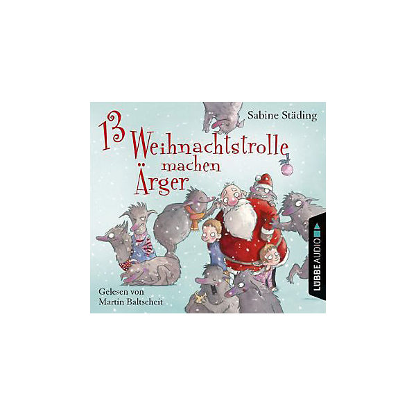 13 Weihnachtstrolle machen Ärger, 2 Audio-CDs