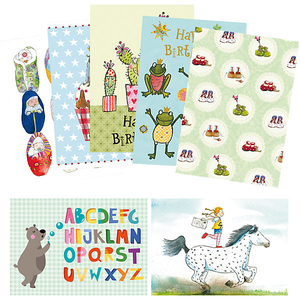 Kinder-Postkartenset, 7 Stück