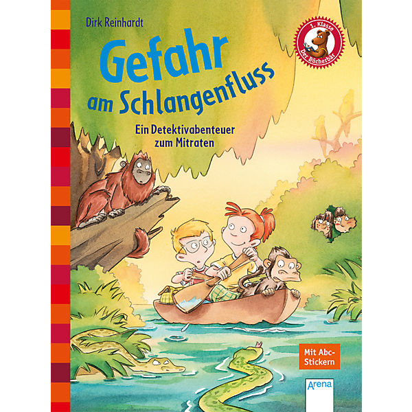 Der Bücherbär: Gefahr am Schlangenfluss - Ein Detektivabenteuer zum Mitraten, 1. Klasse