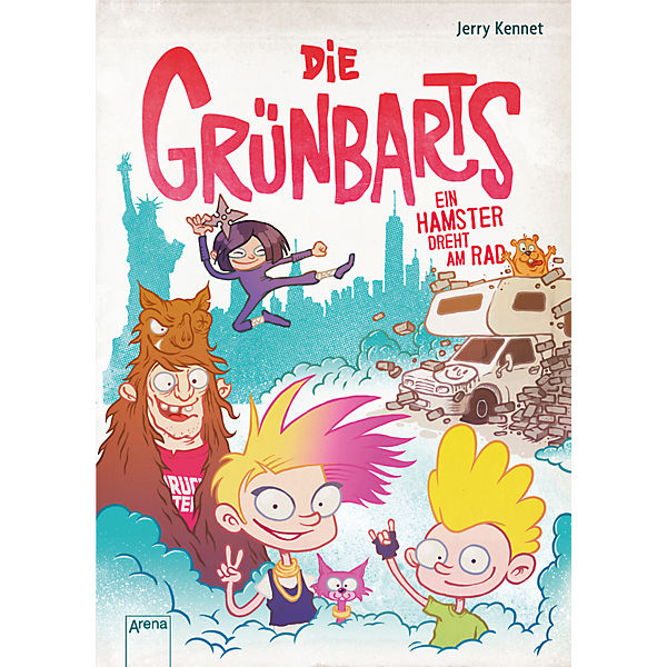 Die Grünbarts: Ein Hamster dreht am Rad