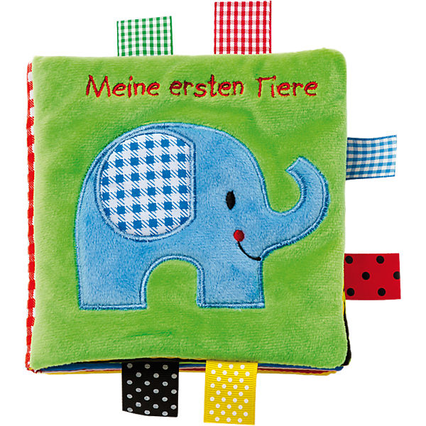Mein Kuschel-Fühlbuch: Meine ersten Tiere, Stoffbilderbuch