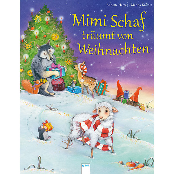 Mimi Schaf träumt von Weihnachten