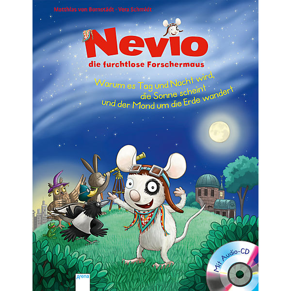 Nevio, die furchtlose Forschermaus, mit Audio-CD