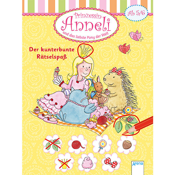 Prinzessin Anneli und das liebste Pony der Welt: Der kunterbunte Rätselspaß