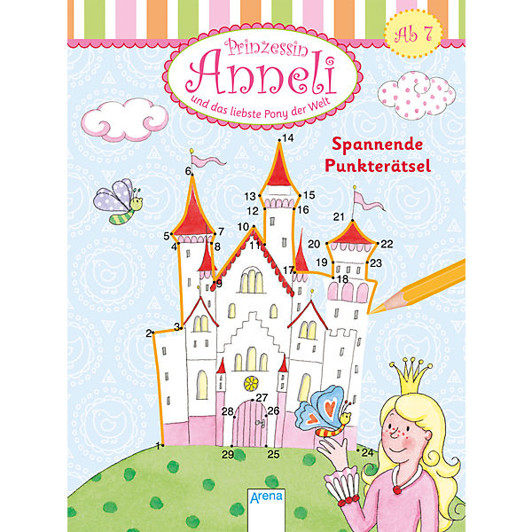 Prinzessin Anneli und das liebste Pony der Welt: Spannende Punkterätsel