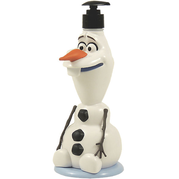 3D Seifenspender Olaf inkl. Duschbad, Die Eiskönigin, 400 ml