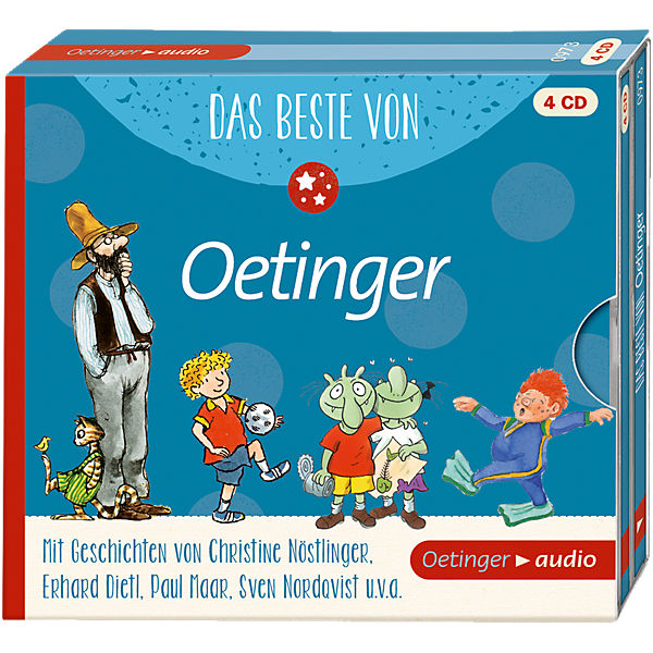 Das Beste von Oetinger, 4 Audio-CDs