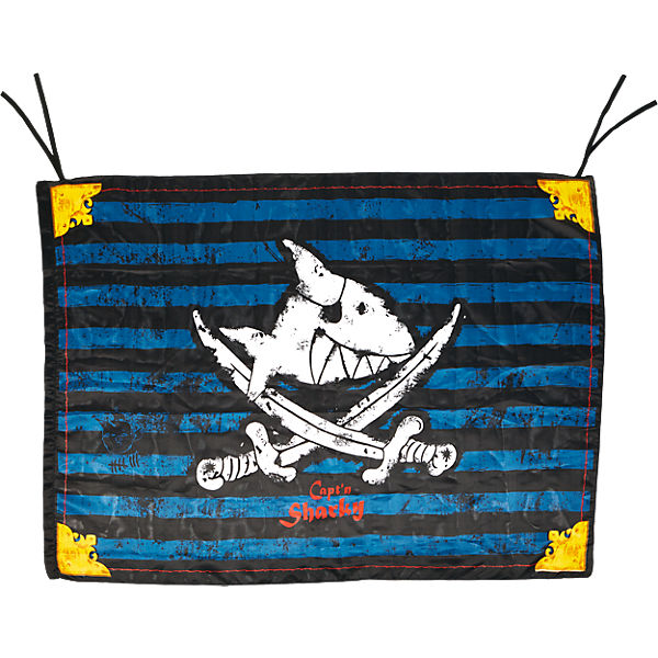 Piratenflagge Capt'n Sharky (100 x 70 cm)