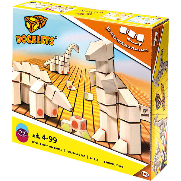 DOCKLETS Dinosaurier Set