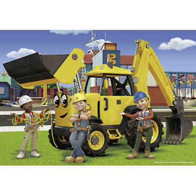 Puzzle 2 x 12 Teile Bob der Baumeister Bob und sein Team 2