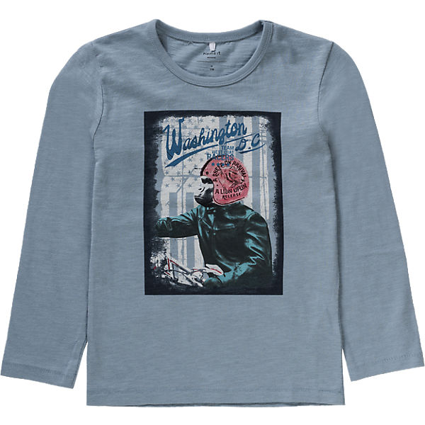Langarmshirt NITLIKAEL für Jungen Organic Cotton
