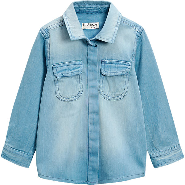 Kinder Jeansbluse