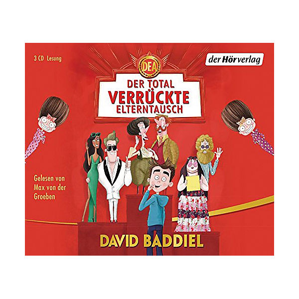 Der total verrückte Elterntausch, 3 Audio-CDs