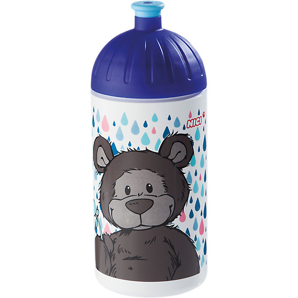 Trinkflasche Bär dunkelbraun, 500ml