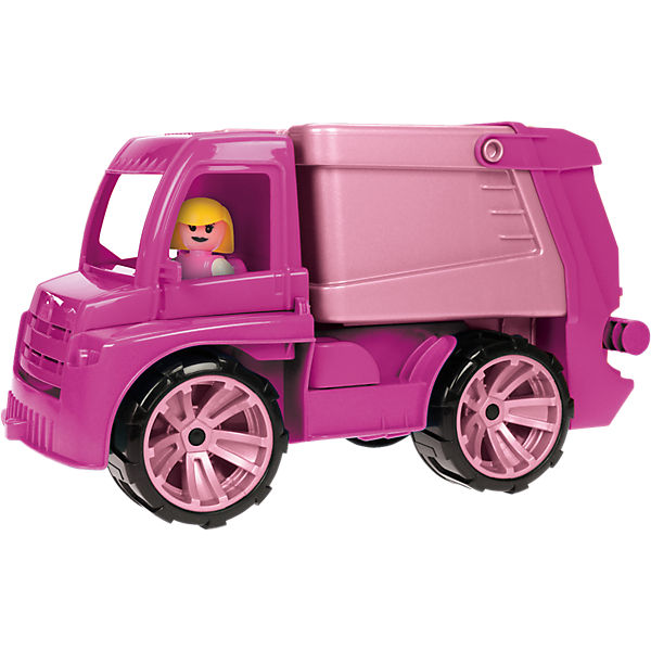 Truxx Müllwagen rosa, 30 cm