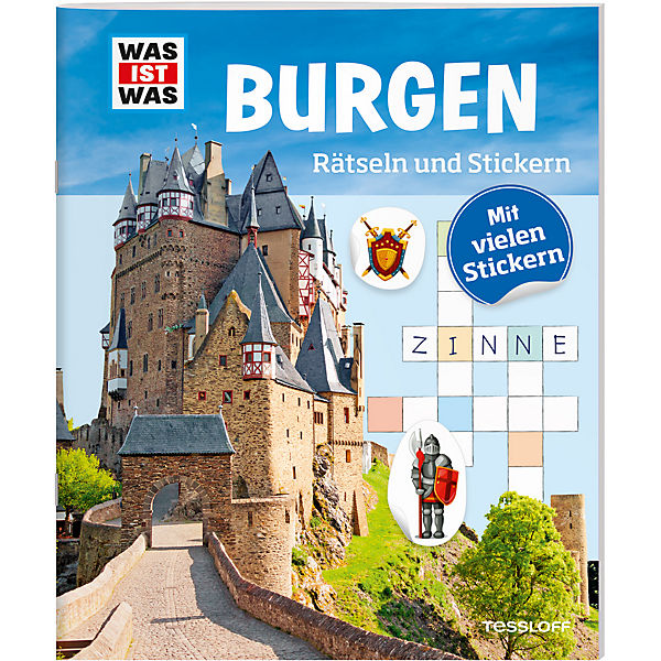 WAS IST WAS: Burgen, Rätseln und Stickern