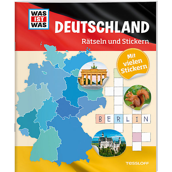 WAS IST WAS: Deutschland, Rätseln und Stickern