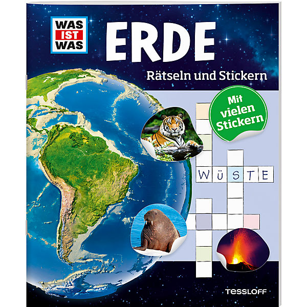 WAS IST WAS: Erde, Rätseln und Stickern