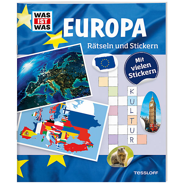 WAS IST WAS: Europa, Rätseln und Stickern