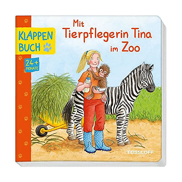 Klappenbuch: Mit Tierpflegerin Tina im Zoo