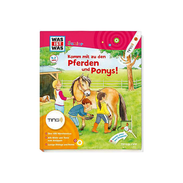 TING WAS IST WAS Junior: Komm mit zu den Pferden und Ponys!, Ting-Ausgabe