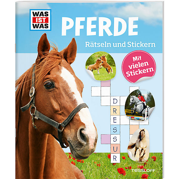 WAS IST WAS Pferde, Rätseln und Stickern