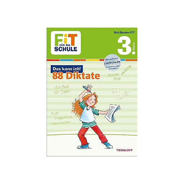 Das kann ich! 88 Diktate, 3. Klasse