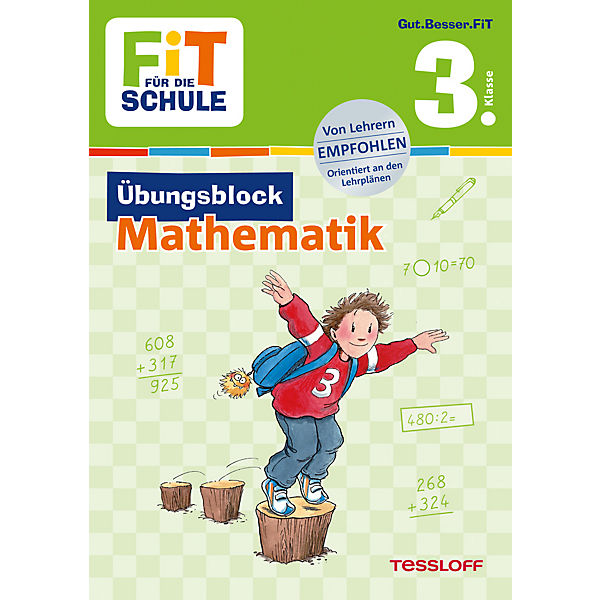 Fit für die Schule: Übungsblock Mathematik, 3. Klasse