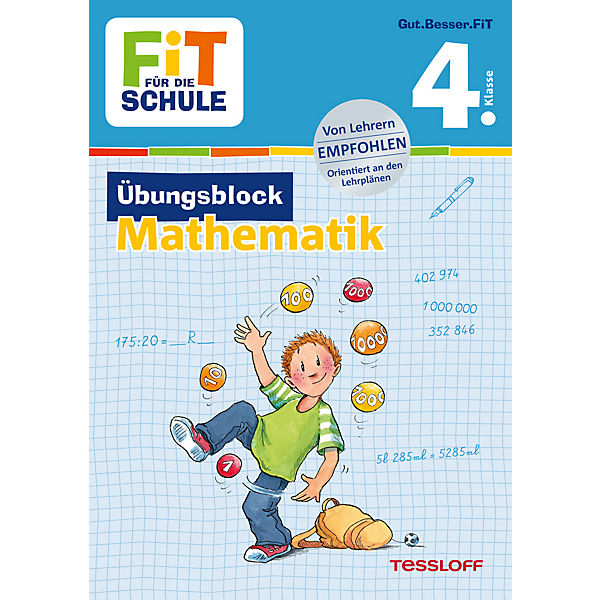 Fit für die Schule: Übungsblock Mathematik, 4. Klasse