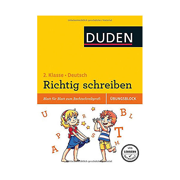 Duden Richtig schreiben - Übungsblock 2. Klasse