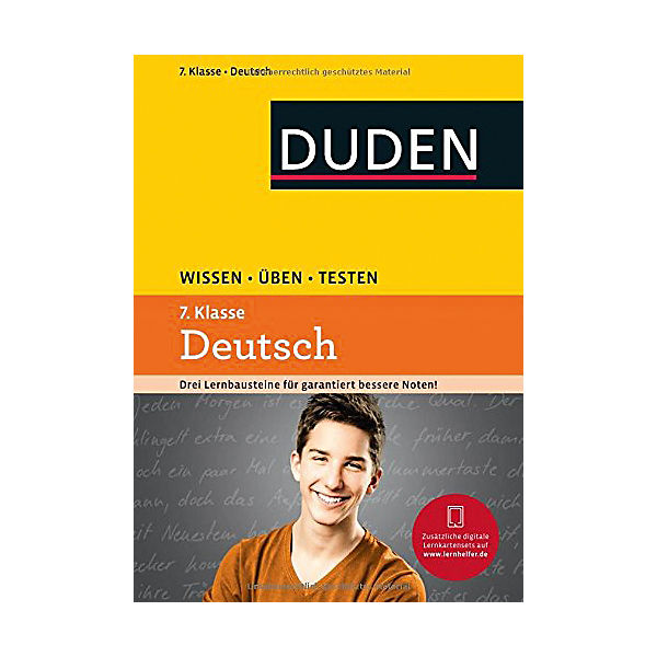 Duden Wissen - Üben - Testen: Deutsch 7. Klasse