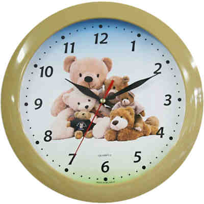 Kinderwanduhr Teddybären