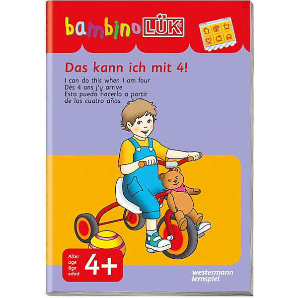 bambino LÜK: Das kann ich mit 4!