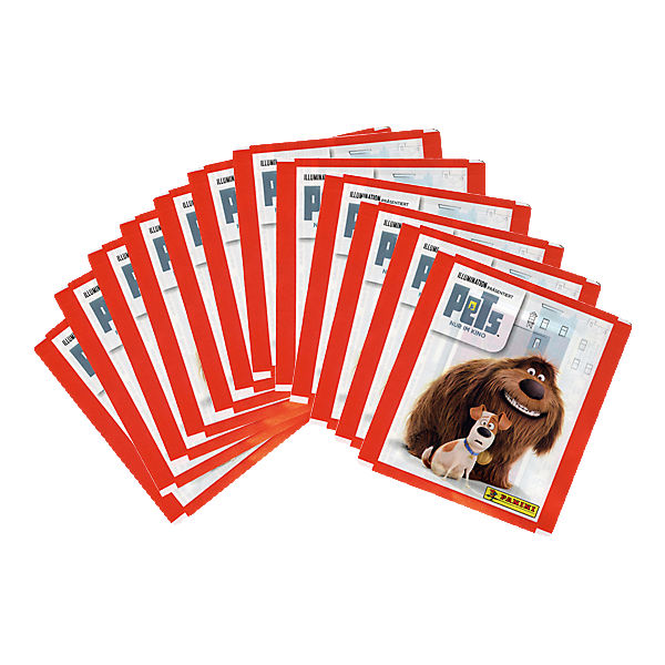 Panini - Pets Sammelsticker 12er Pack