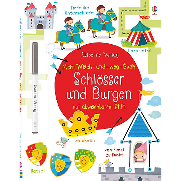 Mein Wisch-und-weg-Buch: Schlösser und Burgen
