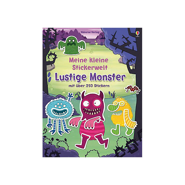Meine kleine Stickerwelt: Lustige Monster