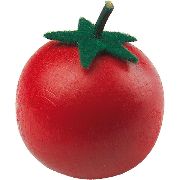 Spiellebensmittel Tomate aus Holz
