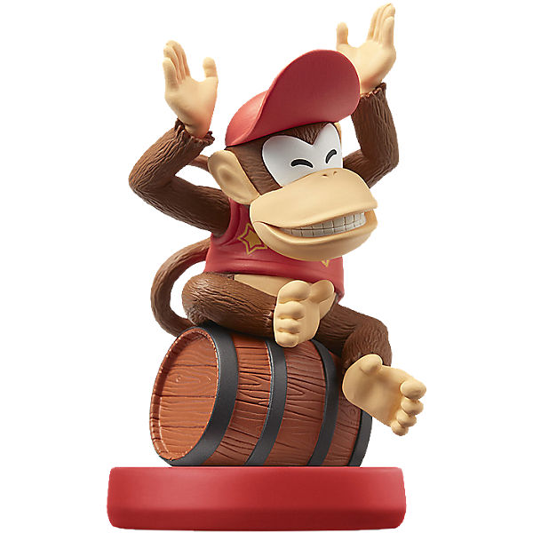 Wii U amiibo SuperMario Diddy Kong
