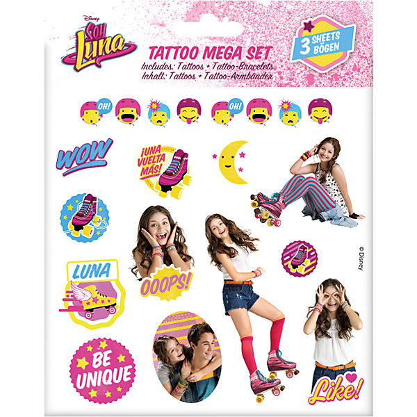 Tattoo Mega-Set - Soy Luna
