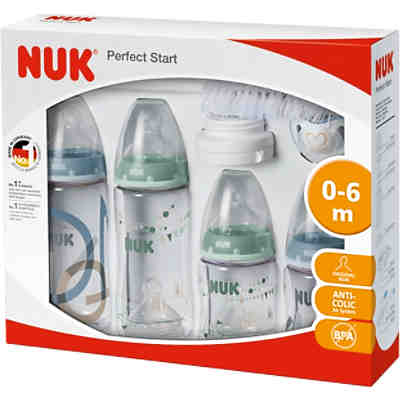 Weithals Flaschen Starterset Perfect FIRST CHOICE+, PA, Silikonsauger Gr 1, 9-tlg., boy 2