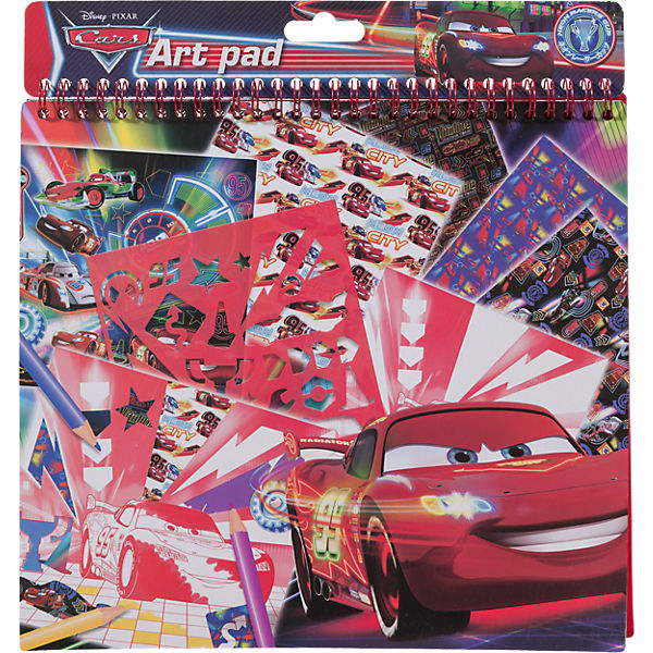 Malbuchset mit Stickern Disney Cars, 35-tlg.