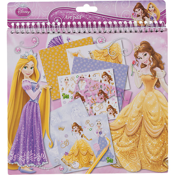 Malbuchset mit Stickern Disney Princess, 35-tlg.