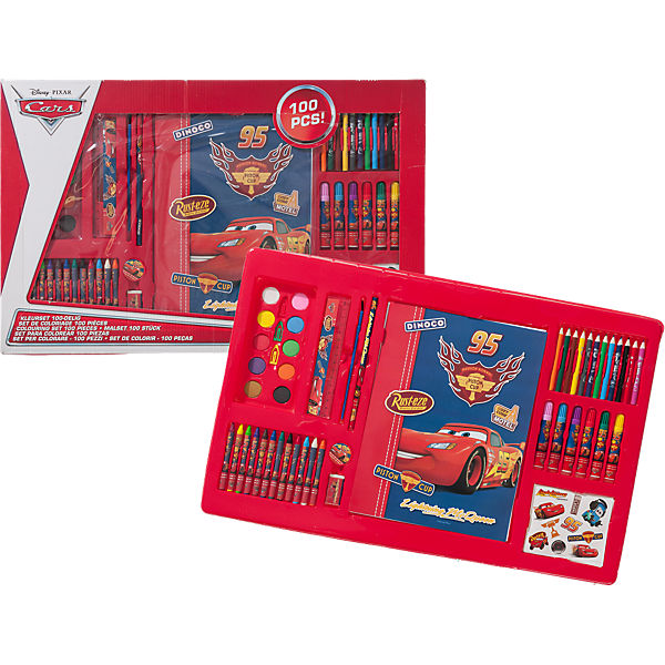 Malset XXL Disney Cars, 100-tlg.