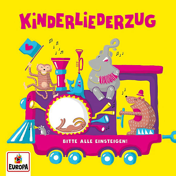 CD Kinderliederzug - Bitte Alle Einsteigen!